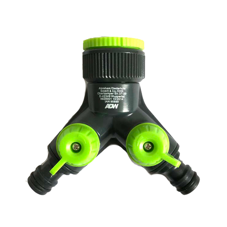 Plastic Heavy Duty Garden Hose Splitter GT17111