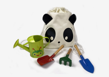 Cartoon panda tool set for children