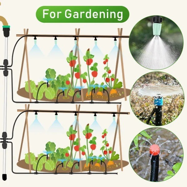 Cylindrical Emitter Drip Irrigation Pipe