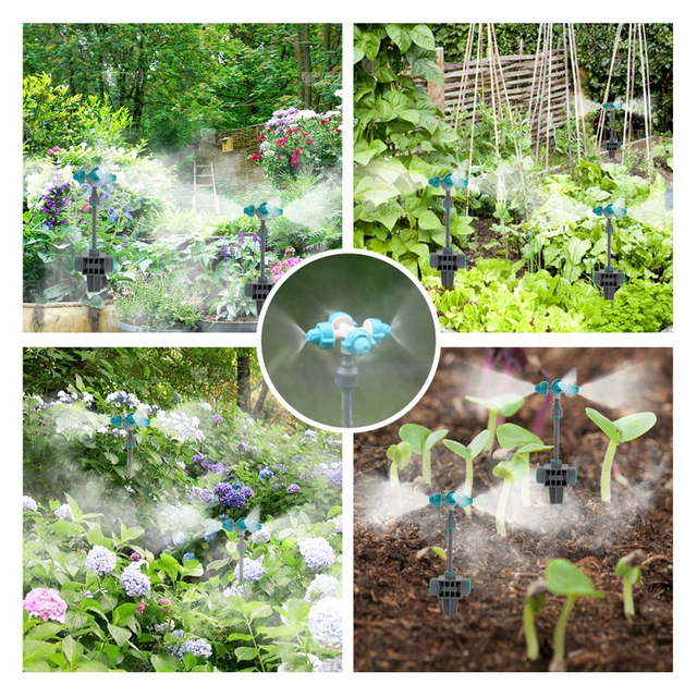 Quick-Connect Drip Irrigation System Kit