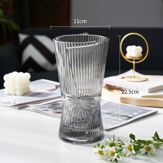 Big Mouth clear Glass Vases Bottle