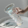  Modern Candle Glass Vase Tall Clear Classic Elegant Flower Glass Vase
