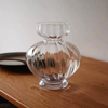 European-style Minimalist Transparent Glass Vase