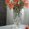 Wedding Decoration Striped Tall Clear Glass Vase