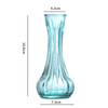 Colorful Little Waist Glass Vase