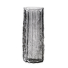 Glacier water ripple glass vase