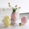 Cream Wind Glass Vase Modern Simple Household Hydroponic Vase Ins Wind High Appearance Level Decoration Vases