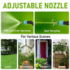 7.4V Powerful Electric Battery Sprayer Weed Yard Lawn Sprayers with 5 Mist Nozzles & Retractable Wand
