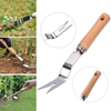 13" Stainless Steel Hand Scoop Weeder