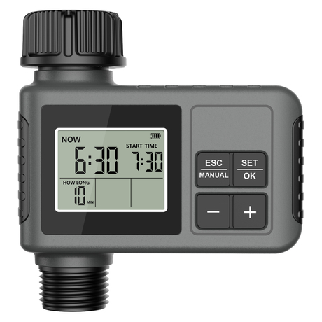 1 Zone Outdoor Hose Water Timer for Garden Faucet with Auto