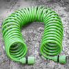 Expandable Garden Hose EVA Coil Spring Recoil Garden Irrigation Water Hose