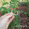 Plastic Garden Plant Support Grafting Tomato Trellis Clips GT25008