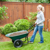 Outdoor 2 Tire Green Heavy-Duty Dolly Utility Cart Garden Wheelbarrow