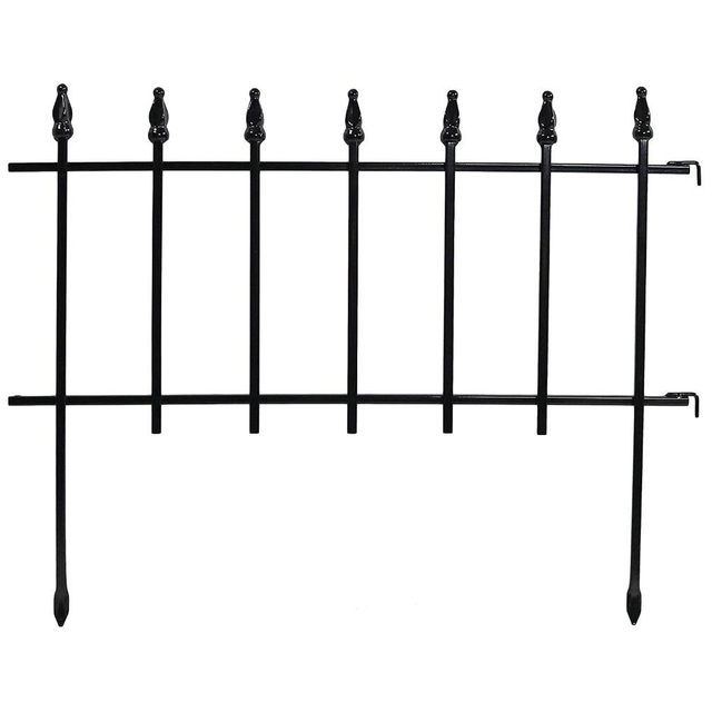 Black Roman Border Fence Set GT32045