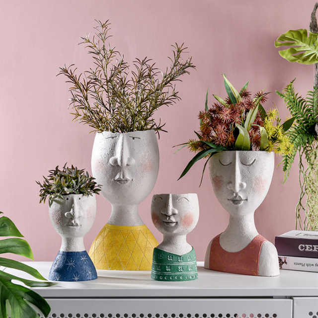Painted Flower Pots GT14376