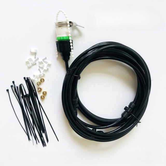 Garden Misting System Low Pressure Misting Cooling System