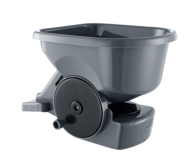 Hand-Held Seed Spreader Crank Design Broadcast Grass Seed Fertilizer Spreader ﻿