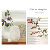 Nordic Creative Glass Vase Cylinder Decor Centerpiece Small Mini Table Luxury White Glass Vases