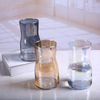 Simple Ins Electroplated Glowing Color Glass Vase