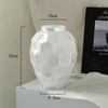 Medieval Glass Vase Vintage Living Room and Bedroom Modern Minimalist Vase