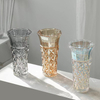 Modern Candle Glass Vase Tall Clear Classic Elegant Flower Glass Vase