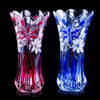 Mouth-blown Glass Vase Modern Home Decor Design Table Centerpieces High-end Thick Heavy Solid Color Glass Vases
