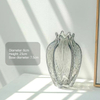 Hand Blown Luxury Glass Vase for Home Decor