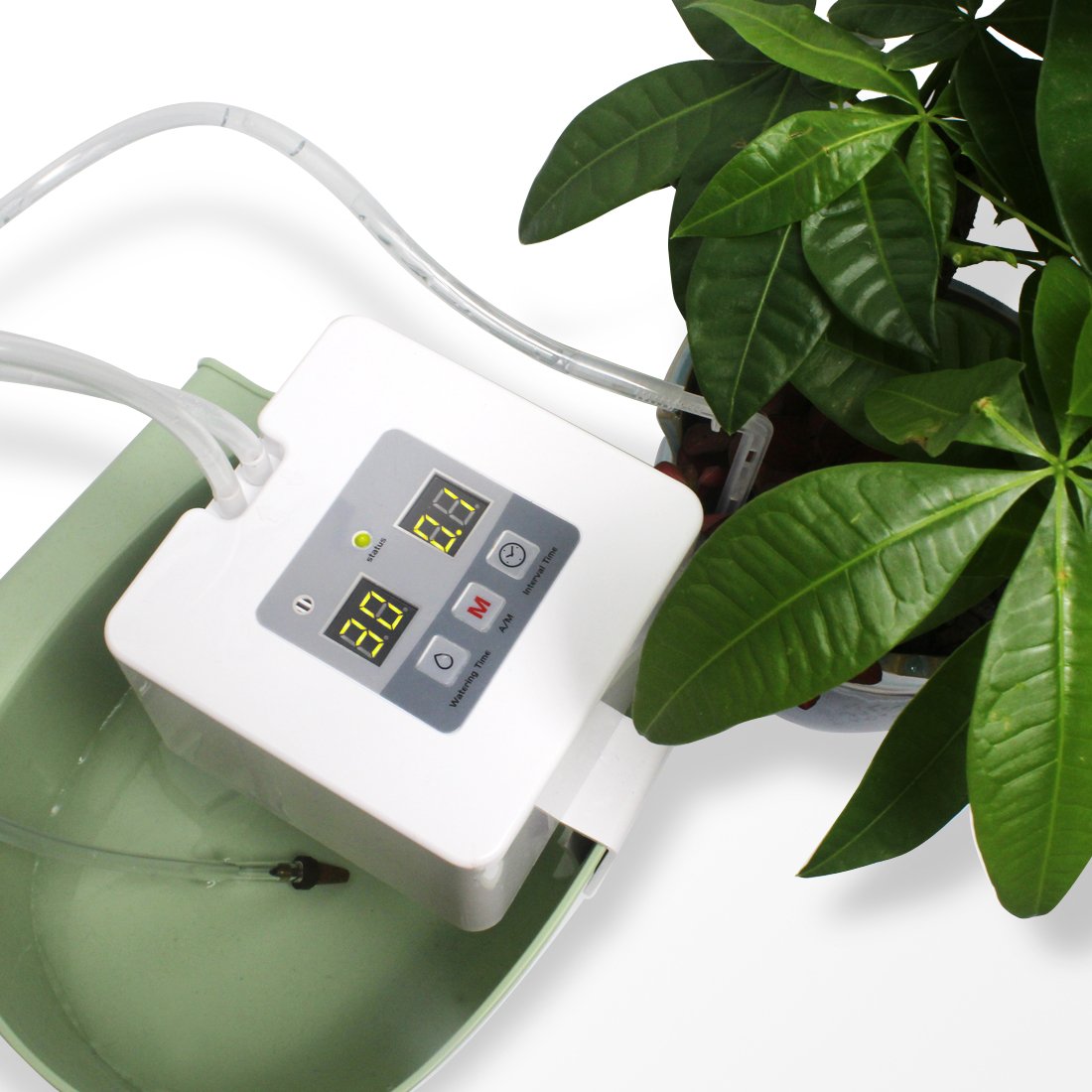 Indoor Watering System with Water Timer Automatic Drip Irrigation Kit