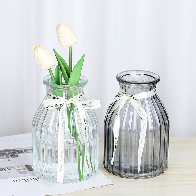 Glass Vase Creative Nordic Colored Glass Vase