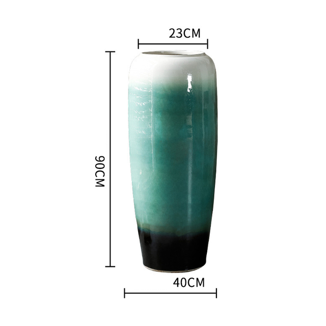 Home Decor Modern Large Decorative Standing Tall Floor Vases Big Ceramic Flower Vase for Living Room