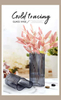 Tabletop Vase Home Decor European Style Wedding or Gift Dining Table Large Glass Floor Vase Flower Glass Vases