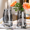 Modern Simple Transparent Glass Advanced Sense Vase Household Hydroponic Living Room Tabletop Vase