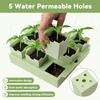 2.3 in Cells Extra-Thick Reusable Germination Kit Seed Starter Tray 