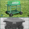 Rolling Garden Work Seat with Wheels
