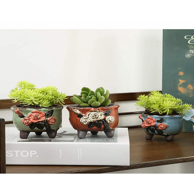 Hand Painted Painted Flower Pots GT14278