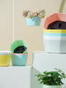 Outdoor Balcony Planter Hanging Flower Pots for Plants