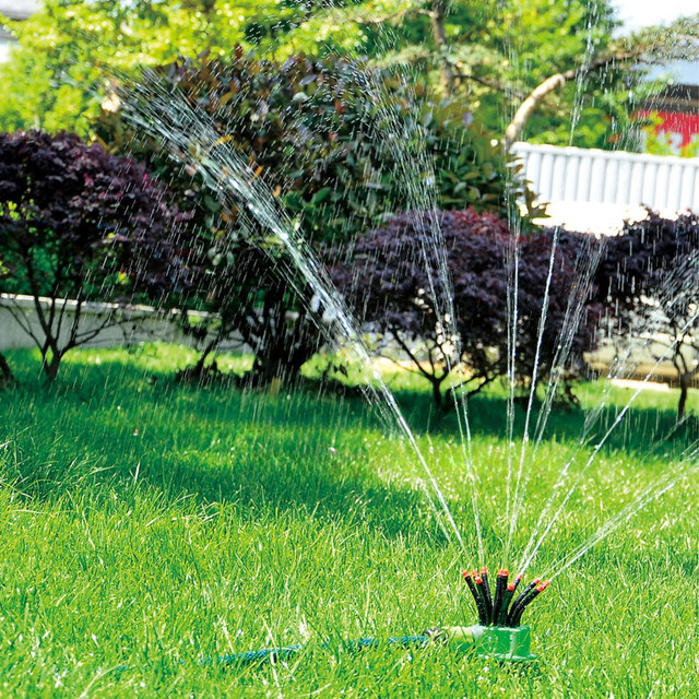Multi-head Nozzles Garden Irrigation Tool Sprinkler System