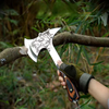 Outdoor Tactical Hunting Wood Handle Axe Tool