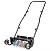18-Inch Push Spike Aerator Heavy Duty Rolling Lawn Aerator