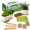 Indoor Complete Kitchen Windowsill Organic Herb Garden Gifts DIY Kit