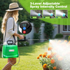 Battery Powered Sprayer 2 Gallon Electric Garden Sprayer with 3 Spray Force Battery Indicator Rechargeable Handle