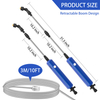Portable Battery Powered Watering Wand Rechargeable Plant Spray Mister with Telescopic Wand