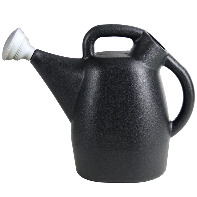 Outdoor 2-Gallon 100% Recycled Plastic Removable Nozzle Watering Can