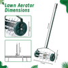 18-Inch Spike Rolling Lawn Aerator for Grass