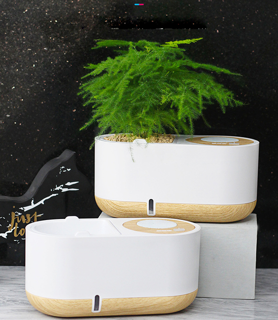 Smart Bluetooth Speaker and Lazy Self-watering Flower Pot