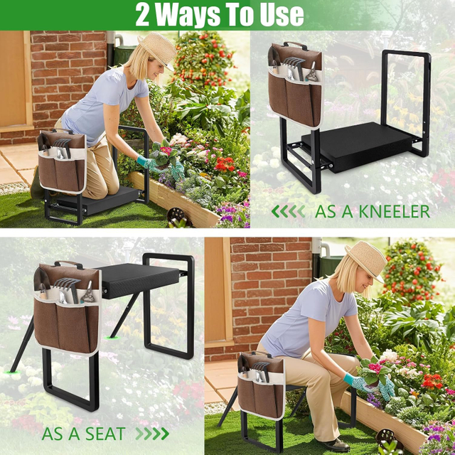 Heavy Duty Garden Kneeler and Seat for Elderly