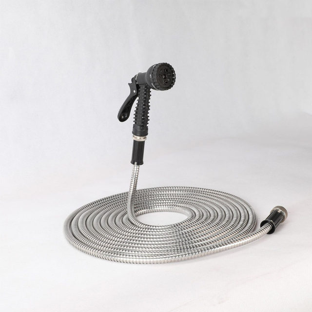Metal Garden Hose 304 Stainless Steel Water Hose Pipe