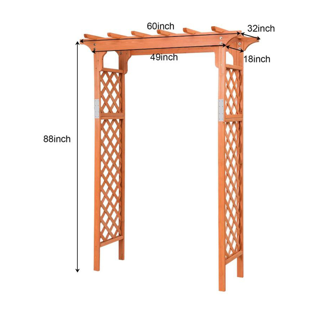 Wooden Garden Arch GT32089