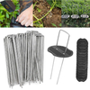 Heavy-Duty Garden Anchoring Landscape Fabric Securing Stakes Staples