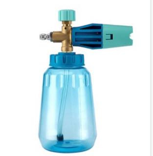 Blue Transparent Bottle Snow Foam Lance With 1/4